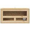 vidaXL Terrarium Marron 60 x 30 x 30 cm OSB