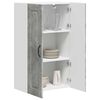 vidaXL Armoire de cuisine Kalmar Gris b&eacute;ton 60 x 31 x 100 cm