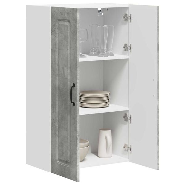 vidaXL Armoire de cuisine Kalmar Gris b&eacute;ton 60 x 31 x 100 cm