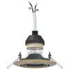 vidaXL Projecteur 24 pcs Laiton 9 x 9 x 2,5 cm M&eacute;tal