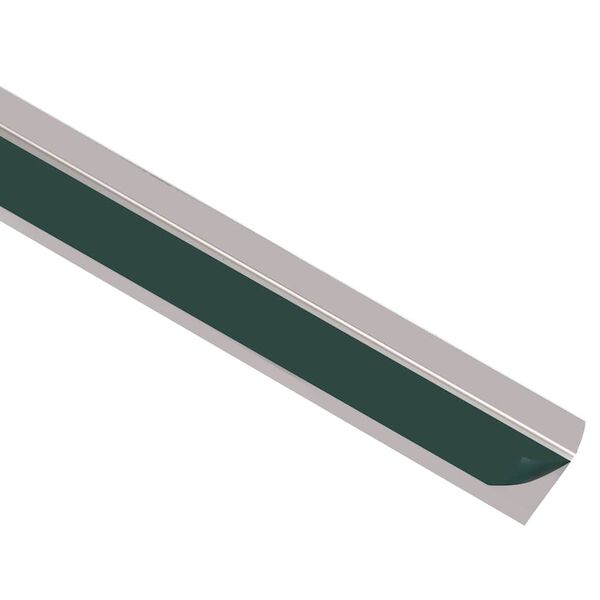 vidaXL Nez de marche forme en L 5 pcs aluminium 90 cm champagne