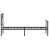 vidaXL Cadre de lit sans matelas ch&ecirc;ne sonoma 100x200 cm