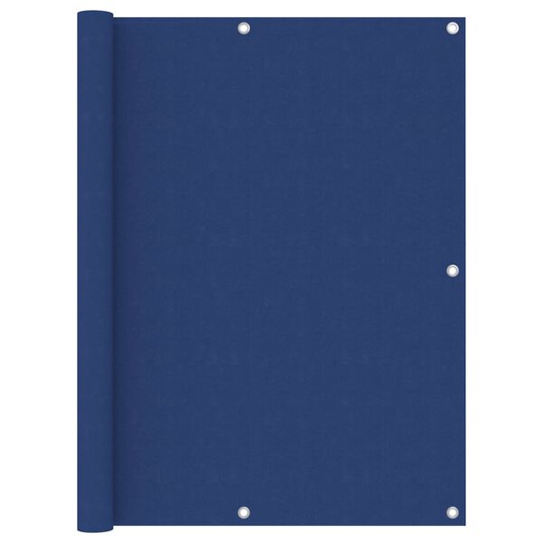 vidaXL &Eacute;cran de balcon Bleu 120x600 cm Tissu Oxford