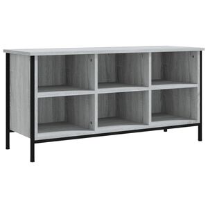 vidaXL Armoire &agrave; chaussures sonoma gris 100x35x50 cm bois d'ing&eacute;nierie