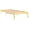 vidaXL Cadre de lit sans matelas bois massif