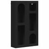 vidaXL Armoire suspendue Noir 59 x 20 x 100 cm Bois d'ing&eacute;nierie