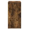 vidaXL Meuble &agrave; chaussures Sonoma gris 60x35x70 cm Bois d'ing&eacute;nierie