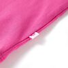 T-shirt pour enfants rose fonc&eacute; 92