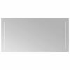 vidaXL Miroir de salle de bain LED Transparent 80 x 40 cm verre tremp&eacute;