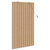 vidaXL Store enrouleur Autre Marron Clair 80 x 220 cm Bambou