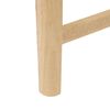 vidaXL Chaises de salle &agrave; manger 2 pcs Naturel 48 x 49 x 95 cm