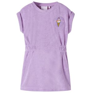 Robe pour enfants lila 128