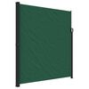 vidaXL Auvent lat&eacute;ral r&eacute;tractable vert fonc&eacute; 220x300 cm