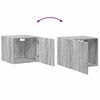 vidaXL Armoire de rangement mince sonoma gris 50x42,5x225 cm