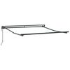 vidaXL Auvent R&eacute;tractable Gris et anthracite 350 x 250 cm