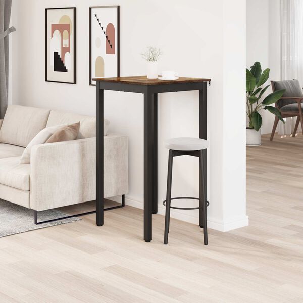 vidaXL Table de salle &agrave; manger / Table de repas Bois d'ing&eacute;nierie