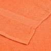 vidaXL Serviettes 10 pcs orange 100x200 cm 360 g/m&sup2; 100% coton