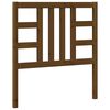 vidaXL Tête de lit Marron miel 96x4x100 cm Bois massif de pin