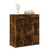 vidaXL Buffet ch&ecirc;ne fum&eacute; 80x42,5x93 cm bois d'ing&eacute;nierie