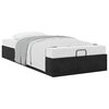 vidaXL Cadre de lit ottoman sans matelas noir 90x190 cm velours