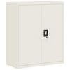 vidaXL Classeur blanc 90x40x105 cm acier