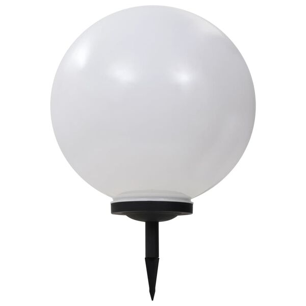 vidaXL Lampes solaires sph&eacute;riques LED de jardin 2 pcs 40 cm RVB
