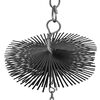 Brosse ronde pour chemin&eacute;e Dia. 25 cm