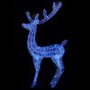 vidaXL Renne de No&euml;l XXL Acrylique 250 LED 180 cm Bleu