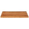 vidaXL Dessus de table 90x90x2,5 cm carr&eacute; bois massif d'acacia
