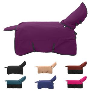 vidaXL Couverture &Eacute;quine Vert fonc&eacute; et noir 165 cm Polyester