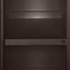 vidaXL Armoire en plastique 40x43x85,5 cm Design de bois Marron