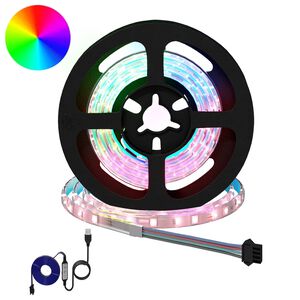 vidaXL Bande LED 2 pcs Noir et Transparent 750 mm Cuivre et plastique