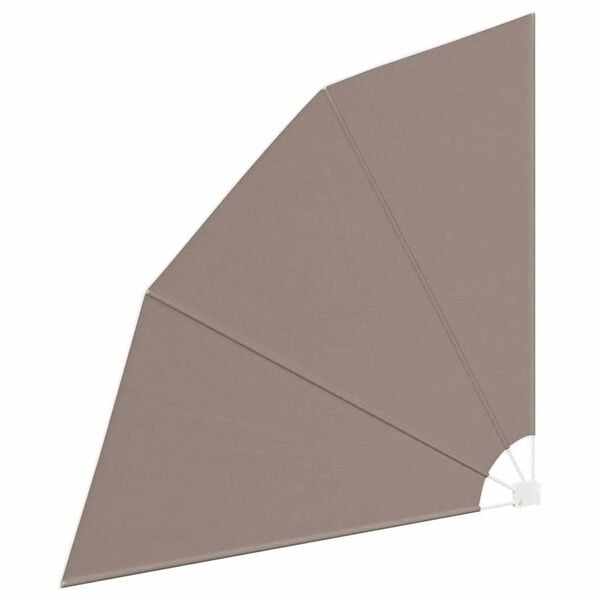vidaXL Écran de confidentialité pour balcon Taupe 210 x 210 cm