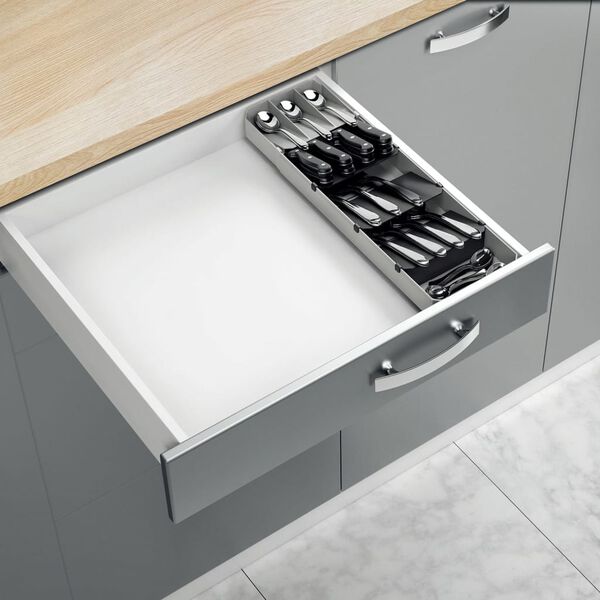 Metaltex Porte-couverts r&eacute;glable Unifit