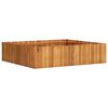 vidaXL Lit sur&eacute;lev&eacute; de jardin 100x100x25 cm Bois massif d'acacia