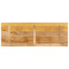 vidaXL Dessus de table rectangulaire bois massif de manguier brut