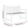 vidaXL Ensemble &agrave; manger de jardin 5pcs Bois de teck massif