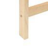 vidaXL Chaises de salle &agrave; manger 2 pcs Naturel 40 x 47,5 x 99,5 cm