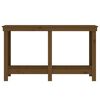vidaXL Banc de travail Marron miel 140x50x80 cm Bois de pin massif