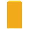 vidaXL Armoire de rangement Jaune moutarde 90 x 40 x 70 cm