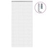 vidaXL Moustiquaire de porte &agrave; cha&icirc;ne 100x200 cm aluminium