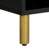 vidaXL Meuble TV noir 100x33x46 cm bois d'ing&eacute;nierie