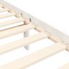 vidaXL Cadre de lit sans matelas blanc 120x200 cm bois de pin massif