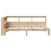 vidaXL Lit biblioth&egrave;que sans matelas 75x190 cm bois de pin massif