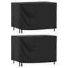 vidaXL Housses de salon de jardin 2 pcs 140x70x90 cm imperm&eacute;able 420D
