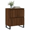 vidaXL Buffet Ch&ecirc;ne marron 60x35x70 cm Bois d'ing&eacute;nierie