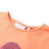 T-shirt enfants orange n&eacute;on 128