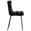 vidaXL Chaises &agrave; manger lot de 6 noir velours