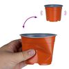 vidaXL Pot &agrave; fleurs 50 pcs C&eacute;ramique &Oslash; 15 x 12,5 cm Plastique