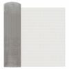 vidaXL &Eacute;cran en maille 40 x 500 cm 6 Mesh Acier Inoxydable 201 Argent&eacute;